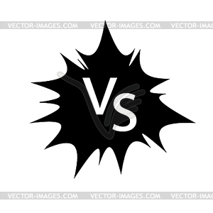 Concept of Confrontation, Together, Final - vector image