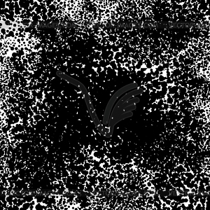 Grunge Ink Background. Dust Overlay Distress Grain - vector image