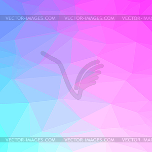 Colorful Polygonal Background. Rumpled Triangular - royalty-free vector image