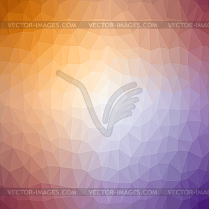 Colorful Polygonal Background. Rumpled Triangular - vector image