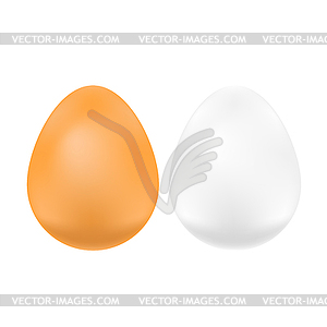 Brown Easter Egg Icon - vector clipart