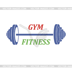 Sports Weight Icon. Fitness Designed Element. - vector clipart