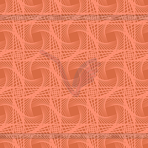 Red Square Seamless Pattern. Geometric Texture. - vector clipart