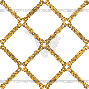 Rope Seamless Pattern - vector image