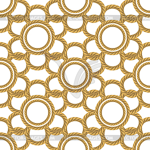 Rope Seamless Pattern. Rope Texture - vector clip art