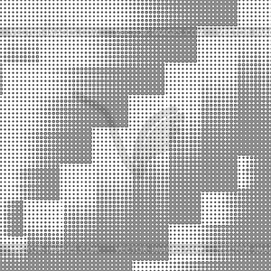 Halftone Pattern. Set of Dots. Dotted Texture. - vector image