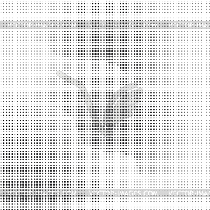 Halftone Pattern. Set of Dots. Dotted Texture. - vector clipart