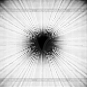 Halftone Pattern. Set of Dots. Overlay Grunge - vector image