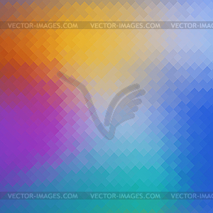 Colorful Polygonal Background. Rumpled Square - vector EPS clipart