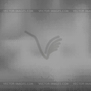 Grey Polygonal Background. Rumpled Square Pattern. - vector clipart