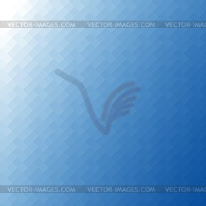 Blue Polygonal Background. Rumpled Square Pattern. - vector clipart