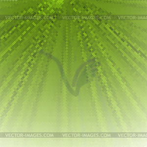 Green Polygonal Background. Rumpled Square - vector clip art