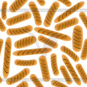 Bakery Seamless Pattern. Food Background. Fresh - vector clip art