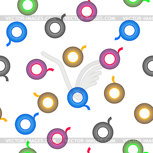 Colored Scotch Tape Seamless Pattern . Insulating - vector clipart / vector image
