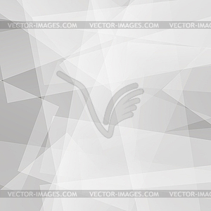 Abstract Grey Polygonal Background. Grey Geometric - vector image