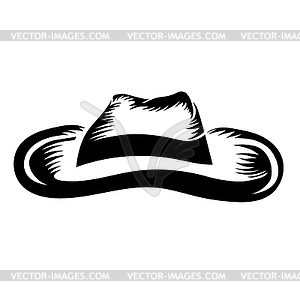 American Hat Icon - vector image
