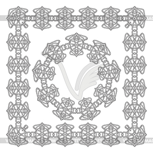 Celtic Pattern . Scandinavian Design. Decorative - vector clipart