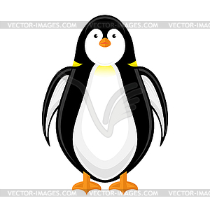 Cute Penguin Icon - vector clipart