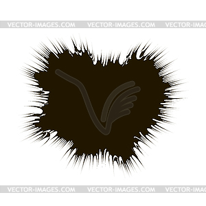 Explode Flash, Cartoon Explosion, Star Burst - vector image