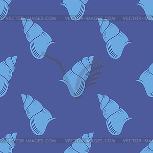 Значок животных. Логотип улитки на синем фоне. Эксперты - векторный эскиз