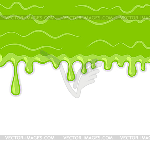 Dripping Slime Texture. Goo Blob Splash. Halloween - vector EPS clipart