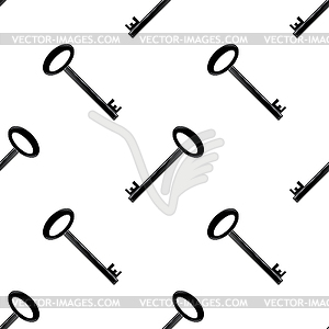 Key icon . Key icon. Lock or unlock sign. Padlock. - royalty-free vector clipart