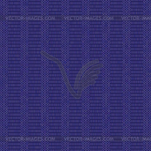 Stylish Knit. Purple Knitted Texture. Woolen - vector clipart