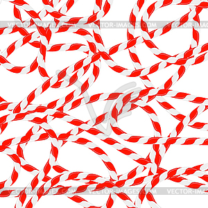 Christmas candy cane lines . Xmas symbol. - vector image