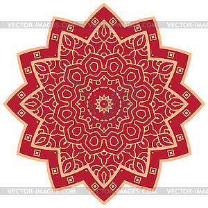 Japanese pattern in oriental geometric traditional - vector clipart