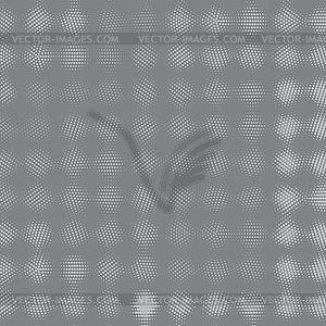 Halftone Pattern. Set of Dots. Dotted Texture on - vector image