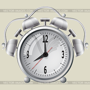 Alarm clock recovery for appointed time - vector clipart