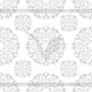 Pattern with squares - vector image