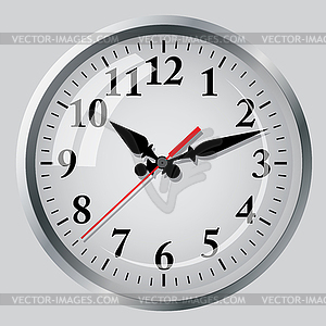 Clock flat icon. World time concept - vector clipart