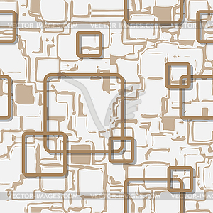 Pattern with squares - vector image