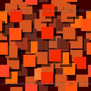 Seamless background made up of squares. planes are - vector image