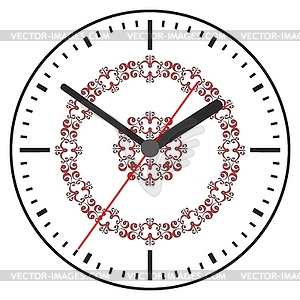 Clock icon. World time concept. Business background - vector image