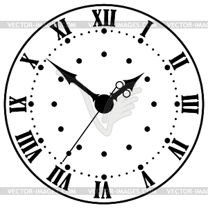 Значок часов. Концепция мирового времени. Бизнес фон - рисунок в векторном формате