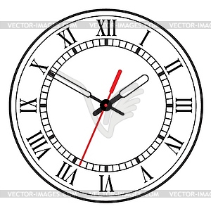 Clock icon. World time concept. Business background - vector image