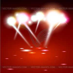 Spot lighting background - stock vector clipart