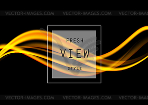 Abstract elegant art design template - vector clip art