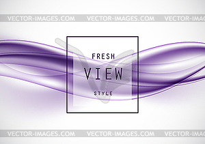 Abstract light art design template - vector image