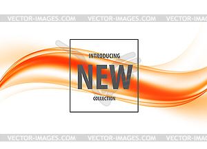 Abstract elegant art design template - vector clip art