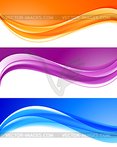 Abstract bright colorful backgrounds collection - vector image