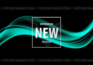 Abstract soft art design template - vector image