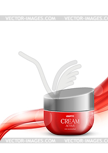 Beauty cosmetic design template - vector clipart