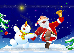 Joy of Christmas - vector image