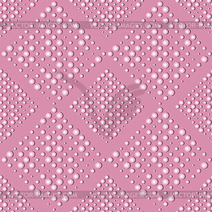 Seamless polka dot pink pattern with gradient - vector clip art