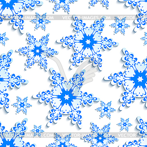 Background seamless pattern with stylized 3d - vector image