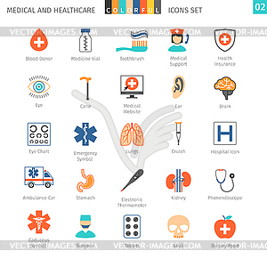 Medical Colorful Icons Set 0 - vector clipart