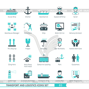 Transport Set 0 - vector image